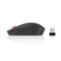 Lenovo ThinkPad Essential Wireless Mouse - Maus - Laser - 3 Tasten - kabellos - 2.4 GHz - kabelloser Empfänger (USB)