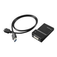 Lenovo USB 3.0 to DVI/VGA Monitor Adapter - Externer Videoadapter