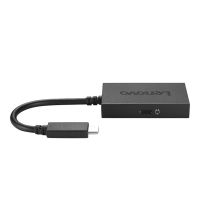 Lenovo USB C to HDMI Plus Power Adapter - Externer Videoadapter