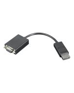 Lenovo Videokonverter - DisplayPort - VGA - Schwarz