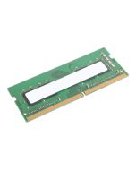 Lenovo DDR4 - Modul - 4 GB - SO DIMM 260-PIN - 3200 MHz / PC4-25600 - ungepuffert - non-ECC - CRU - grün - für ThinkCentre M70a; M70q; M80q; M90a; M90q; ThinkPad E14 Gen 2; E15 Gen 2; L14 Gen 1; L15 Gen 1; ThinkStation P340 (Tiny)